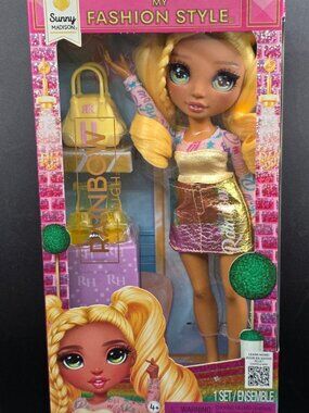Rainbow High Sunny Madison My Fashion Style Doll Set